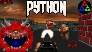 'Creating a DOOM-style 3D Game in Python from Scratch. Pygame Tutorial'