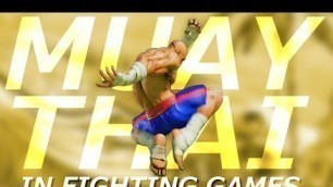 'Style Select: Muay Thai in Fighting Games'