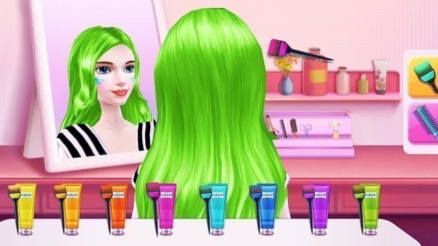 'SHOPPING MALL GIRL Style Game - Makeup, Dress Up, Color Hairstyle & Design Game For Girls'