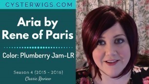 'CysterWigs Wig Review: Aria by Rene of Paris Hi Fashion, Color: Plumberry Jam-LR [S4E205 2016]'