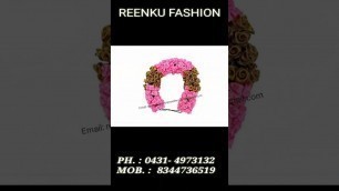 'All flowers accessories / hair flowers  / trichy / tamilnadu /reenku hi fashion jewellery.'