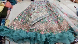 'chickpet wholesale lehenga crop top collection / WhatsApp orders available| Sangam hi fashion'