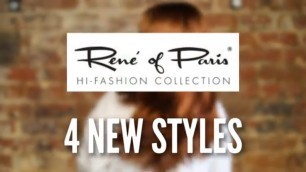 'Showcasing The Rene of Paris Hi Fashion 4 New Wig Styles 21/22'