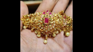 'Matt finish bajuban venkateshwara hi-fashion Jewellery siddiambazar Begum bazar Hyderabad 8074256713'