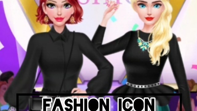 'Fashion  icon game new version //Fashion icon games for girls // childhood gameplay'