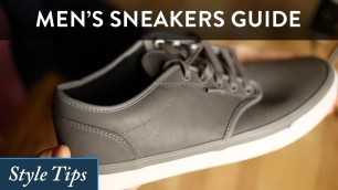 'Men\'s Sneakers Guide - How to Find the Best Sneaker for You'