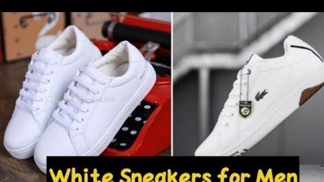 'Top 10 White Sneakers Design |White Sneakers for Men and Teenager  Boys| White Shoes | #shorts'