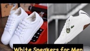 'Top 10 White Sneakers Design |White Sneakers for Men and Teenager  Boys| White Shoes | #shorts'