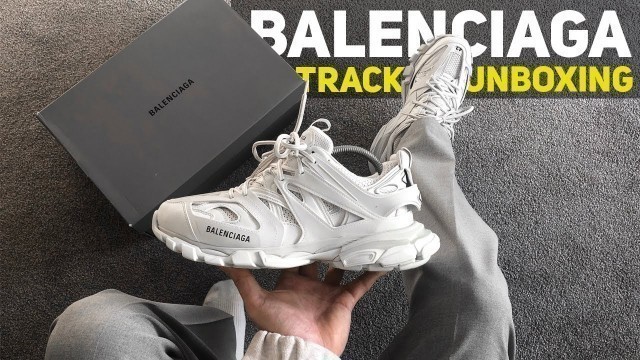 'Balenciaga Track Sneakers Unboxing + On Foot | Men\'s Fashion 2020'