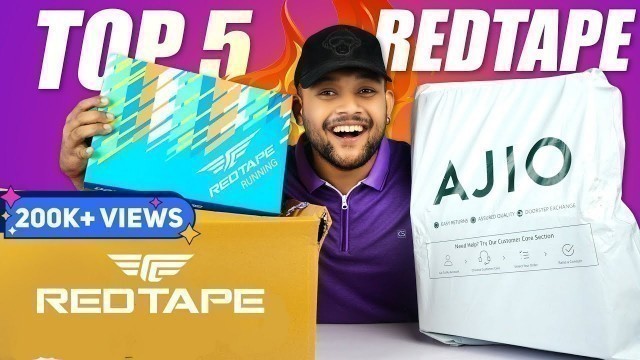 'I Tried 5 New Redtape Shoes/ Sneakers for Men 