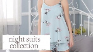 'Night Suits Collection | Nightwear | Fashion Beauty with Jay'