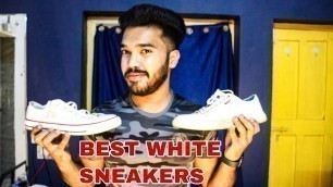 'BEST WHITE SNEAKERS FOR MEN | In Telugu | Ravinder’s Fashion'