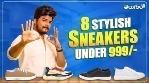 '8 Budget Sneakers For COLLEGES STUDENTS With Links | Men’s Fashion In Telugu | The Fashion Verge'