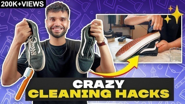 'How To Clean Sneakers OF EVERY TYPE- Step by Step Shoe Cleaning Guide | BeYourBest Fashion San Kalra'