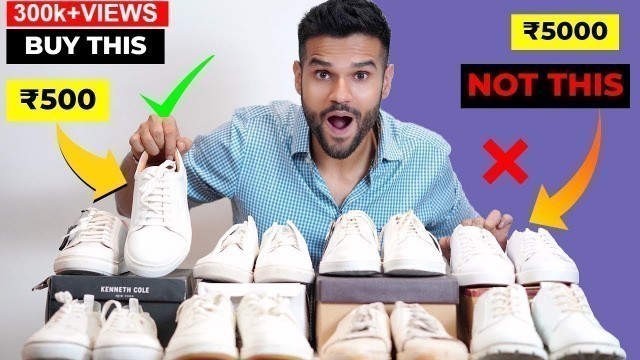 '₹500 vs ₹5000 White Sneakers Budget Shopping Challenge Ep.10 | BeYourBest Fashion by San Kalra'