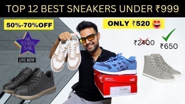 'Best Budget Sneakers On AJIO Sale | Sneakers for Men Under Rs 1000 | AJIO Men\'s Sneakers Haul'