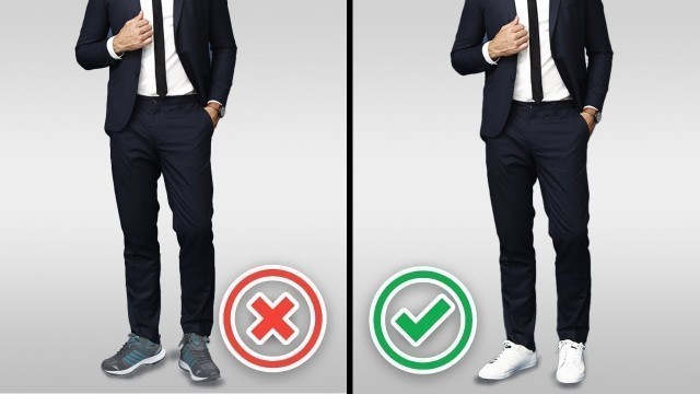 'Why Wearing Sneakers With A Suit Is Underrated'