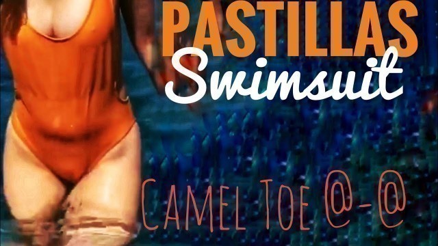 'Pastillas Girl Swimsuit Camel Toe 