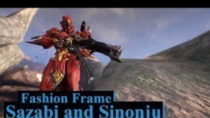 'Sazabi and Sinonju [Chroma Fashion Frame]'