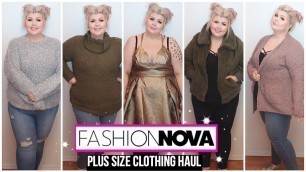 'Fashion Nova Curve Plus Size Try On Haul | Jan 2020'