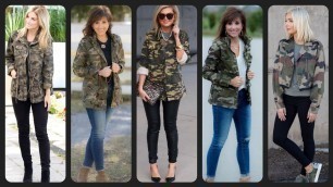 'fabulous & stylish Camo jackets design //latest camo jackets for women'