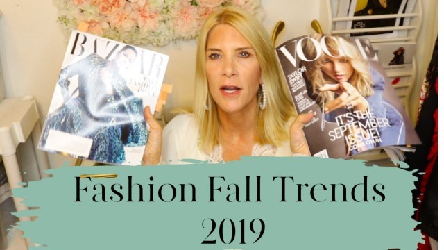 'Fashion Clothing Trends for Fall Winter 2019 2020'