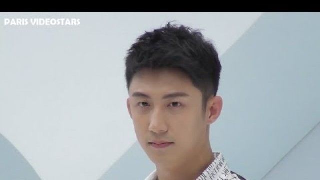 'VIDEO Johnny Huang Jingyu 黄景瑜 attends Paris Fashion Week 21 june 2019 show Dior'