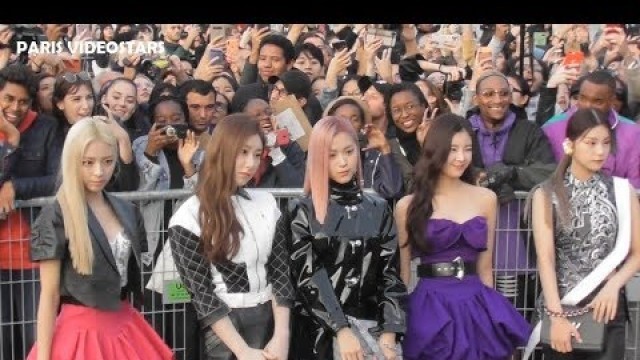 'ITZY 있지 @ Paris Fashion Week 1 october 2019 show Louis Vuitton - VIDEO'