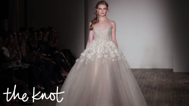 'Romantic Wedding Dress Trend: Bridal Fashion Week Spring 2018'