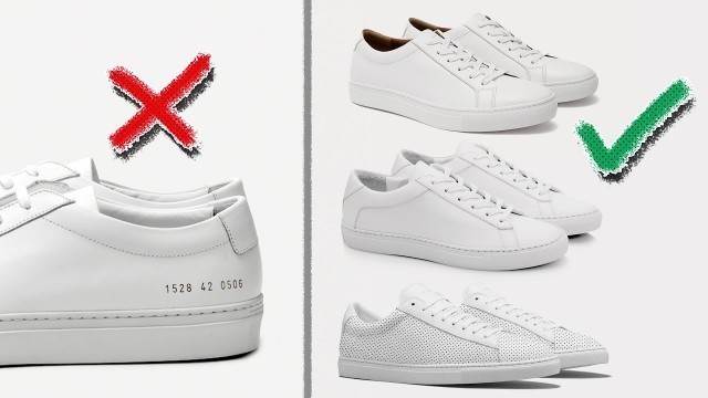 '3 SNEAKERS THAT BEAT COMMON PROJECTS ACHILLES LOW | Affordable Mens Fashion | StyleOnDeck'