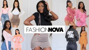 'A SUPER CUTE SPRING FASHION NOVA TRY ON HAUL ♡'