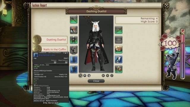 'FFXIV: Fashion Report Friday - Week 92 - Theme : Dashing Duelist'