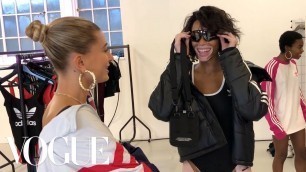 'Winnie Harlow Hangs With Hailey Baldwin and Talks Victoria\'s Secret | 24 Hours With Vogue'