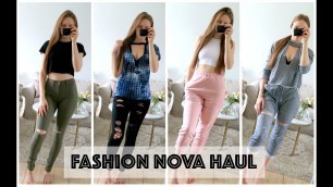 'FASHION NOVA TRY-ON HAUL ♡ BACK TO SCHOOL EDITION'