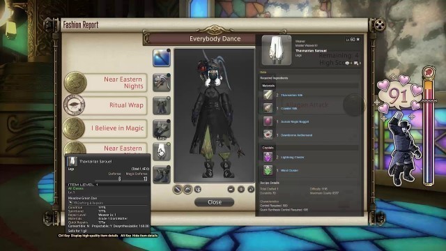 'FFXIV: Fashion Report Friday - Week 8 - Theme : Everybody Dance'