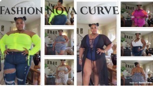 'fashion Nova Curve| Plus Size Haul| MJ GLAM'