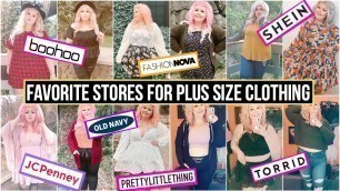 'Top 5 Stores to Shop For Plus Size Clothing & Why (Sizing, Quality, Returns + MORE)'