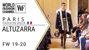 'Altuzarra Fall-winter 19-20 Paris fashion week'