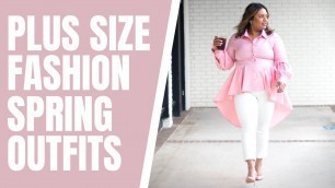 '2020 PLUS SIZE SPRING LOOKBOOK - HUGE FASHION NOVA CURVE HAUL'