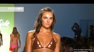 '\"TOXIC SADIE\"  Miami Fashion Week Swimwear Spring Summer 2015 HD by Fashion Channel'