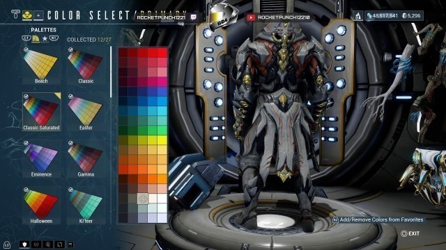 'Warframe Atlas Prime Fashion Frame'