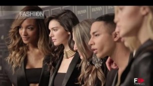 'BALMAIN For H&M in Store on Nov. 5 - Fashion Show Event Highlights by Fashion Channel'