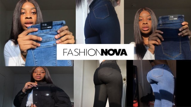 'FASHION NOVA JEANS TRY ON HAUL 2020 | SIZE 7 | FOR SLIM/MEDIUM GIRLS'