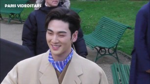 'Baekho 백호 NU\'EST 뉴이스트 @ Paris Fashion Week 19 january 2020 show Dunhill'