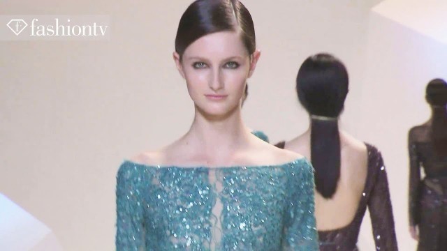 'Elie Saab Spring/Summer 2013 Runway Show | Paris Fashion Week | FashionTV'