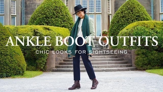 'Ankle Boot Outfits | What To Wear Sightseeing & How To Shop For Ankle Boots'