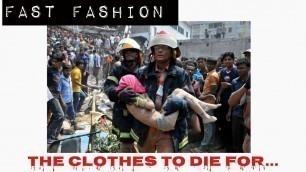 'Deadly Cost of Fast Fashion: Sacrificing Occupational Safety and Health'