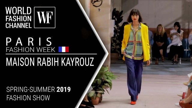 'Maison Rabih Kayrouz | ss 2019 | Paris fashion week'