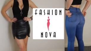 'Fashionnova Try on Haul and Review - Size 5'