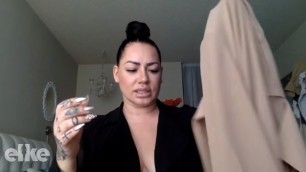 'Review: FASHION NOVA/NAKED WARDROBE curvy plus size Cover-Up! | Elke Life'